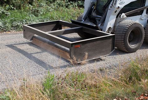 skid steer box scraper grader